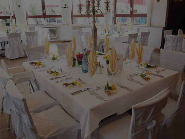 Elegant event banquet space